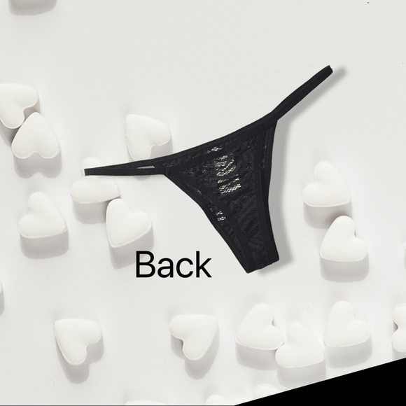 Sexy Black two piece lingerie with BLING. - Picture 6 of 9